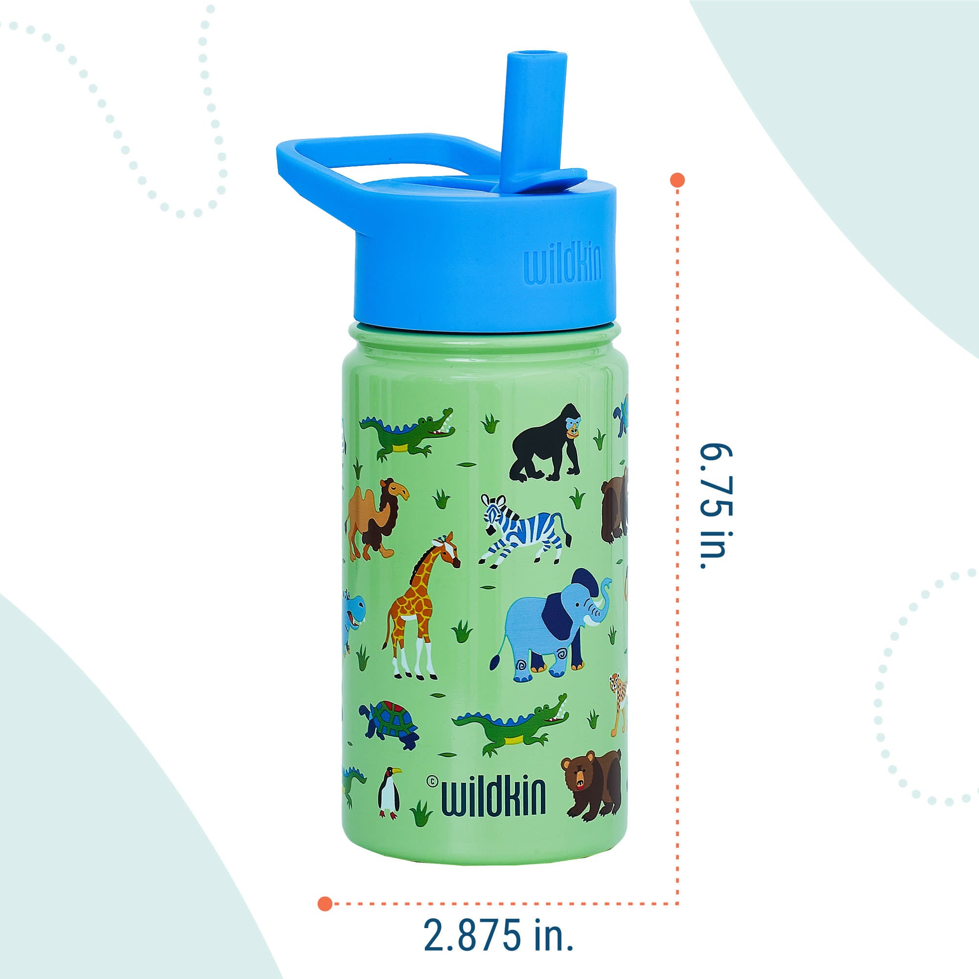 Wild Animals 14 oz Steel Bottle