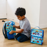 Trains, Planes & Trucks 15 Inch Backpack