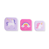 Unicorn Nested Snack Containers