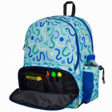 Confetti Blue 17 Inch Backpack