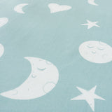 100% Cotton Fitted Crib Sheets - Bears & Moon - 2 Pack