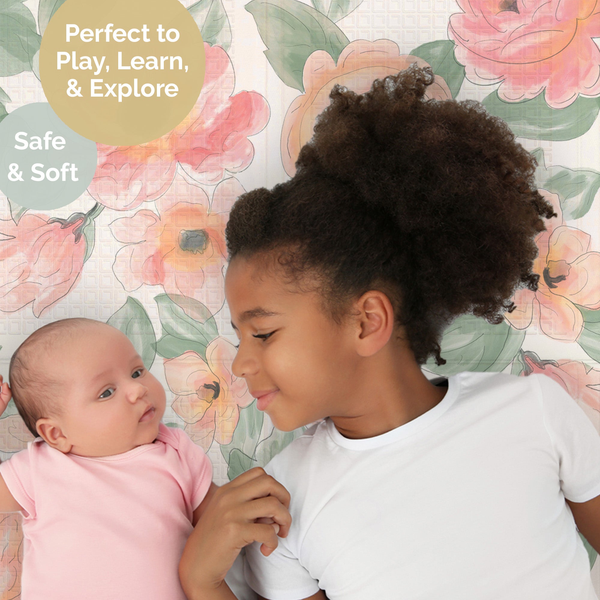 Large Play Mat - Love Blossoms