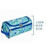 Confetti Blue Toiletry Bag