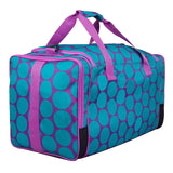 Big Dot Aqua Weekender Duffel Bag