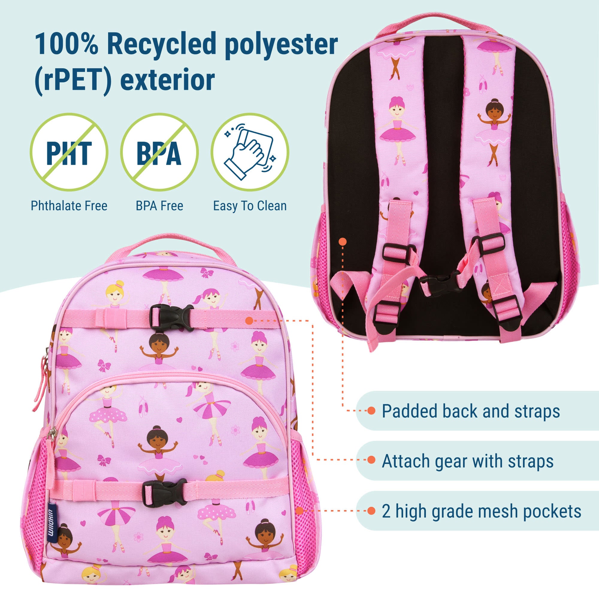 Ballerina ECO rPET Next Gen Backpack - 15 Inch / 12L