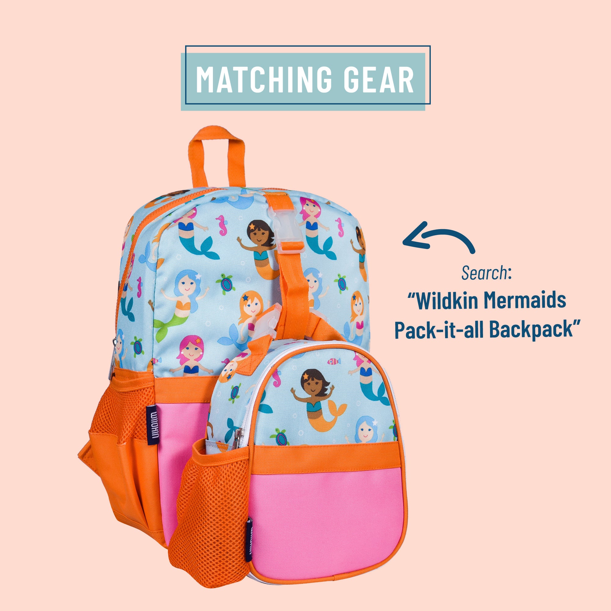 Mermaids Clip-in Lunch Box