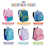 Pink Stripes 17 Inch Backpack