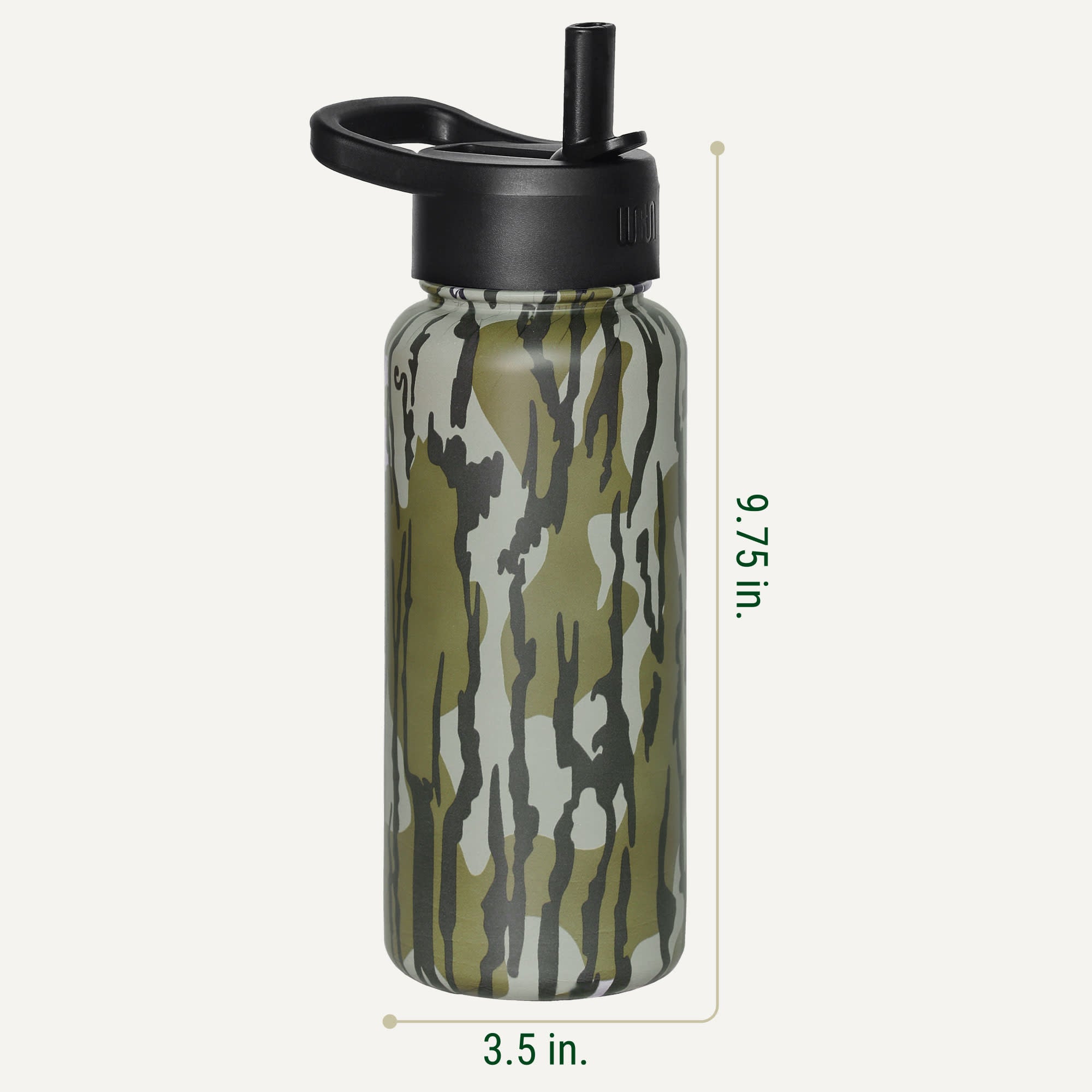 Mossy Oak Original Bottomland 32 oz Stainless Steel Water Bottle