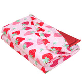 Strawberry Patch Microfiber Rest Mat Cover