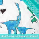 Toddler Nap Mat - Blue Dino