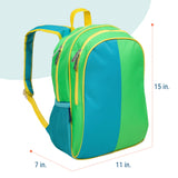 Monster Green 15 Inch Backpack