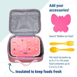 Pink Glitter Lunch Box