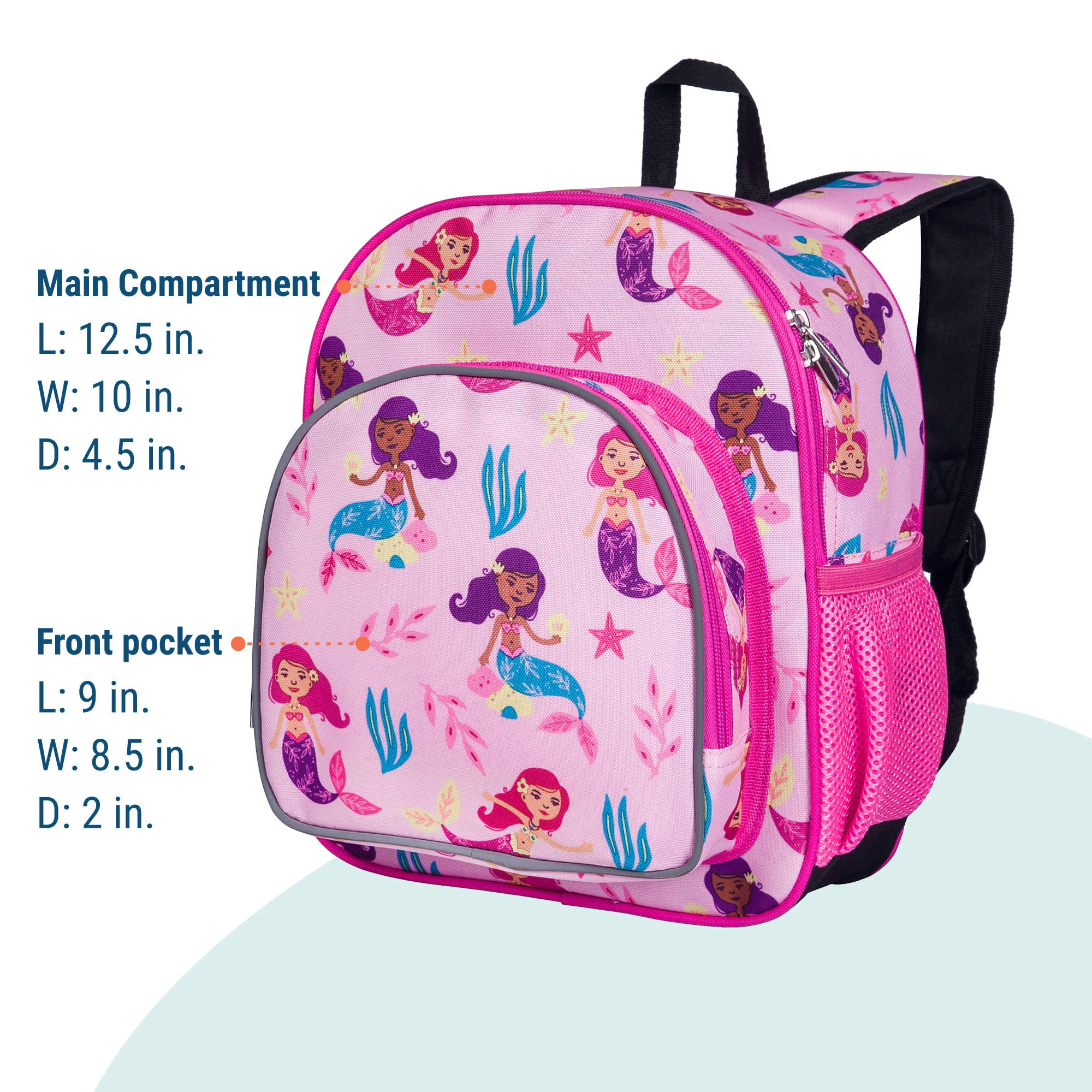 Groovy Mermaids 12 Inch Backpack