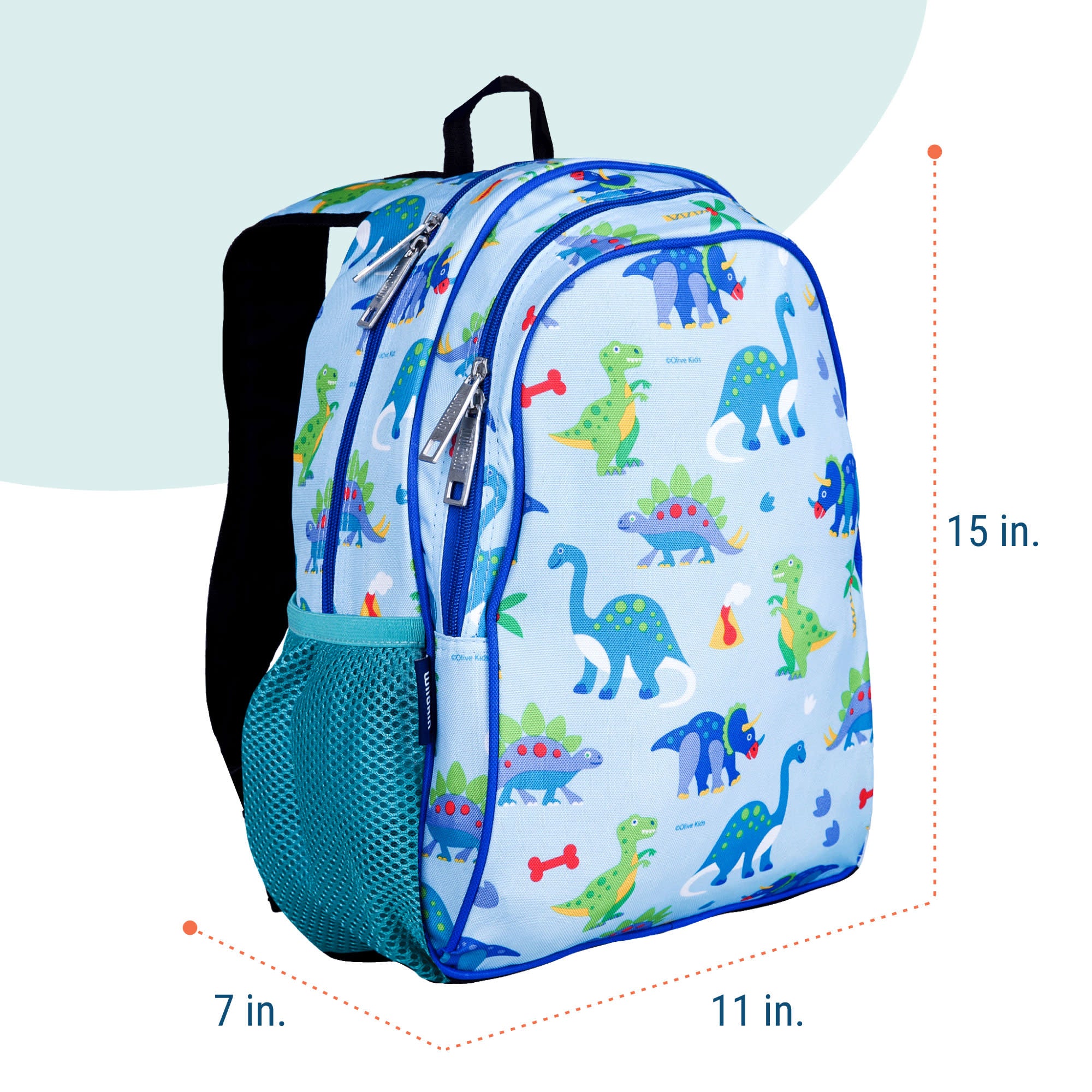 Dinosaur Land 15 Inch Backpack