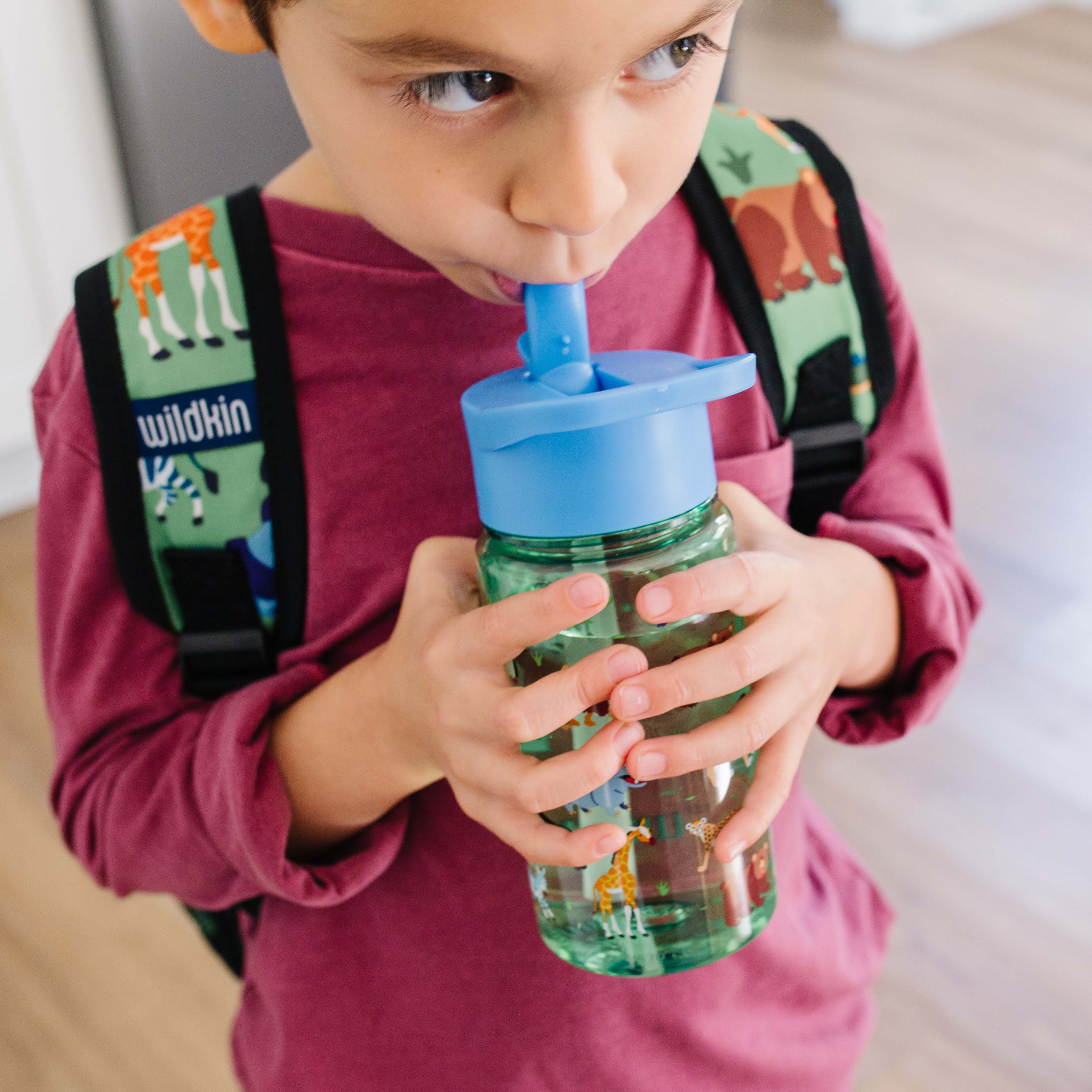 Wild Animals Tritan Water Bottle