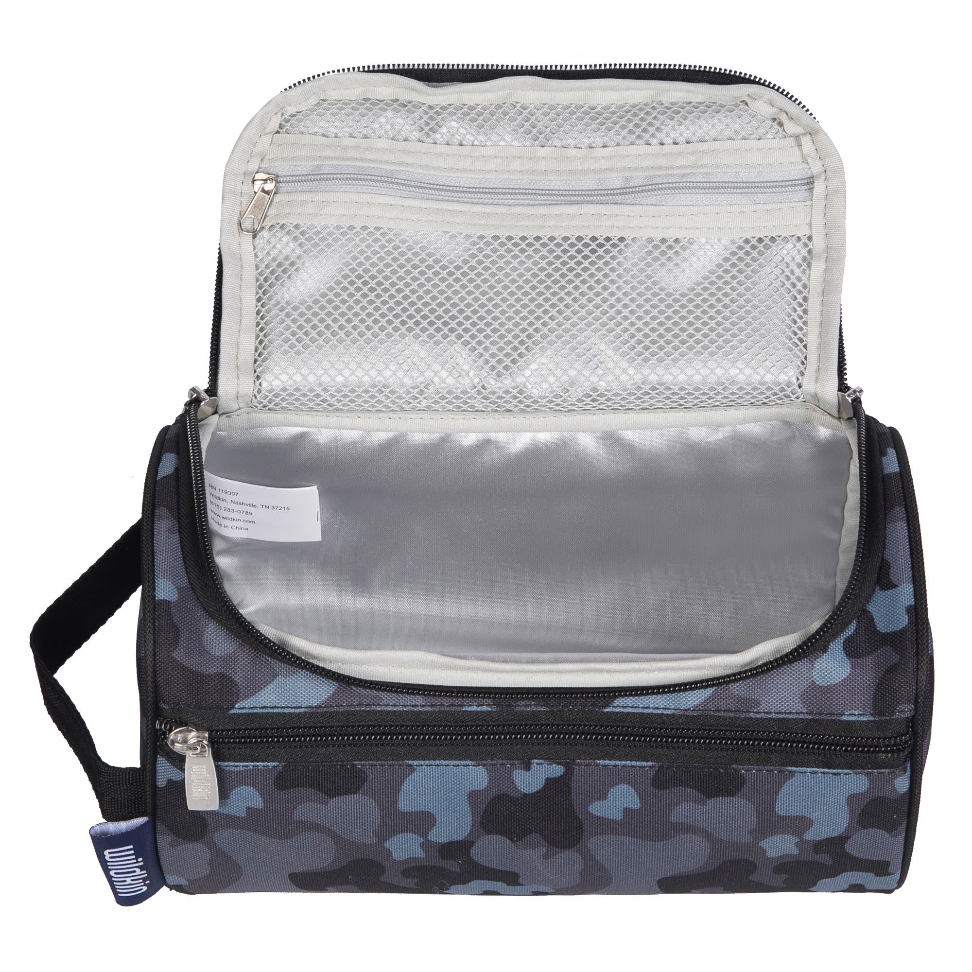 Black Camo Toiletry Bag