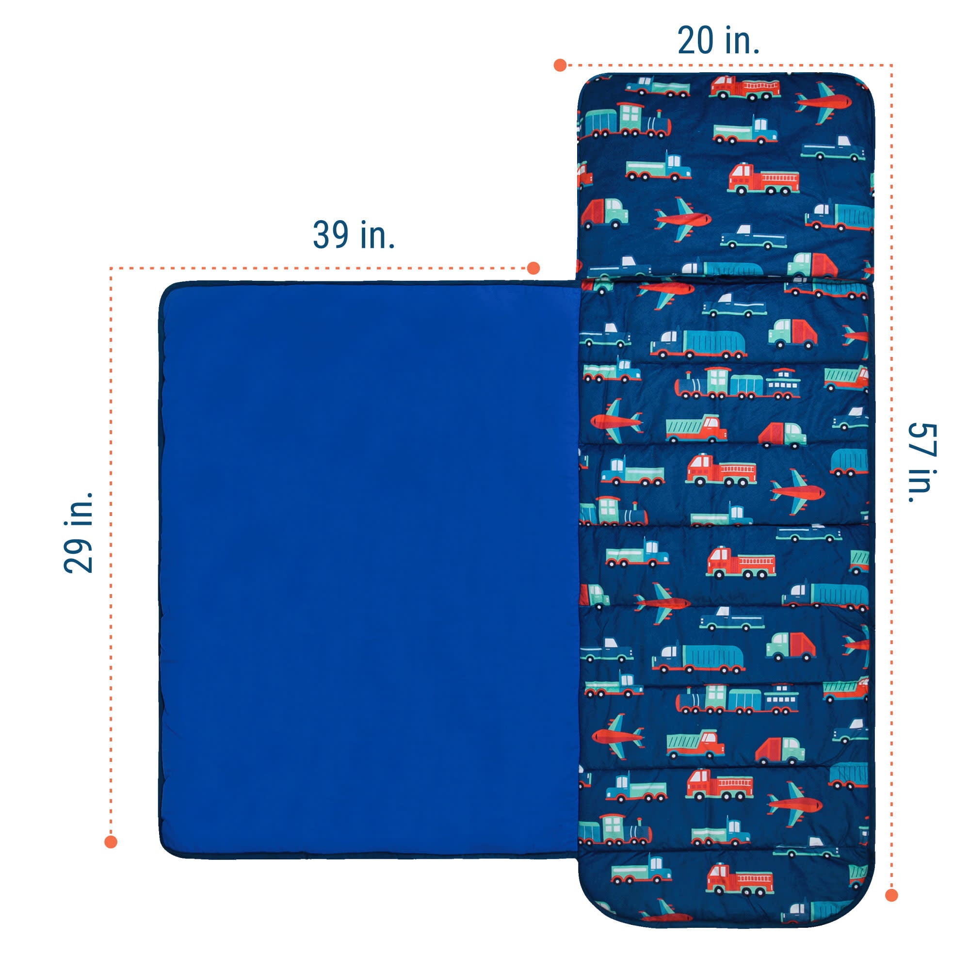 Transportation Plush Nap Mat