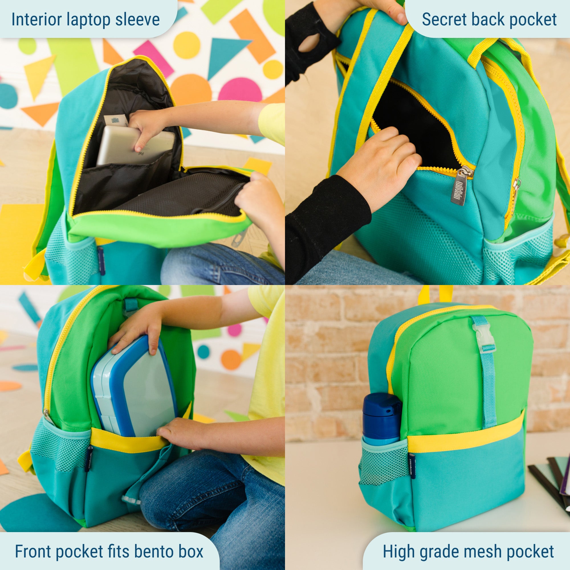 Monster Green Pack-it-all Backpack