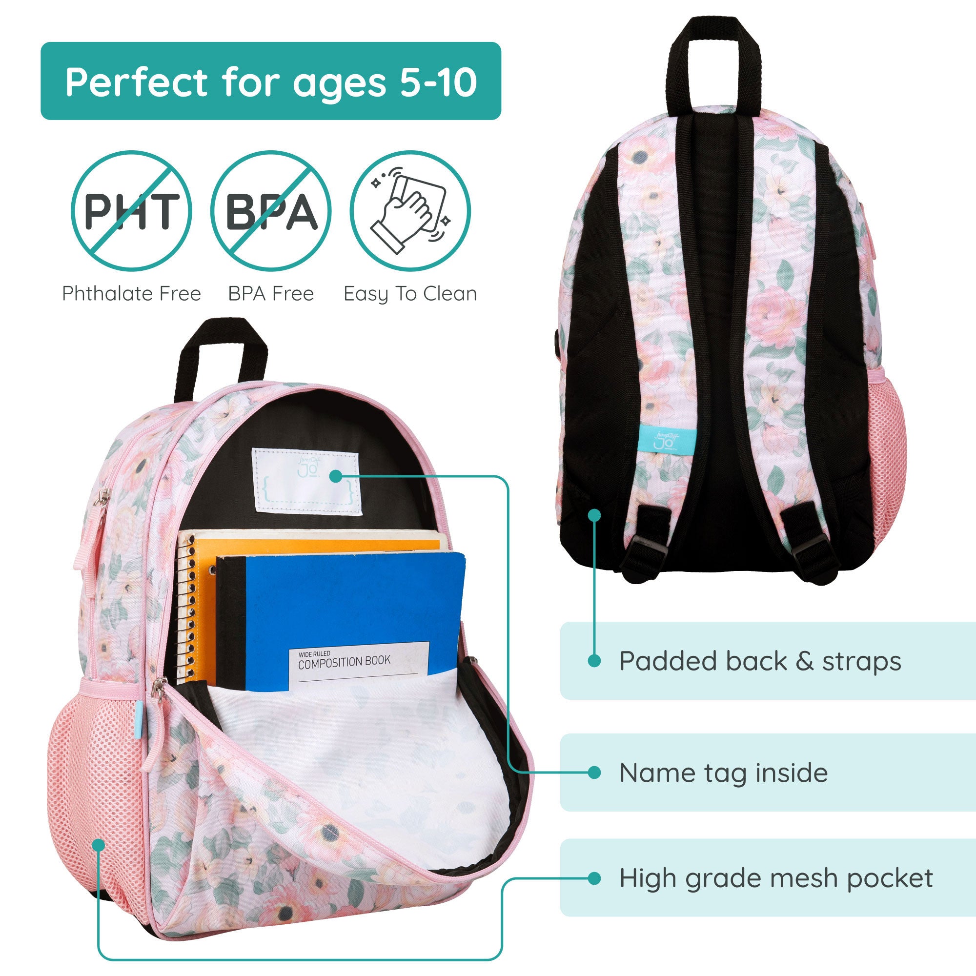 15 Inch Backpack - Girls