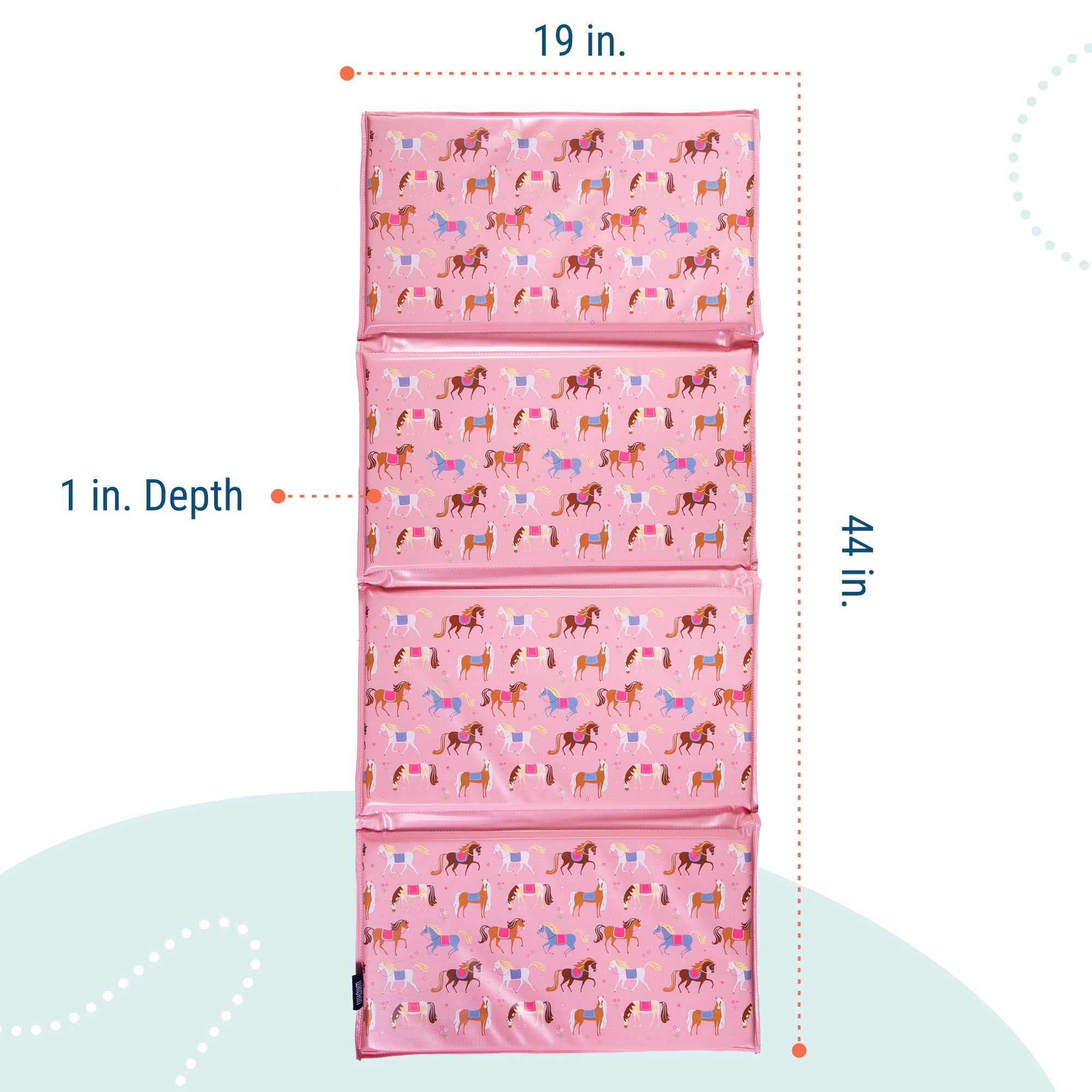 Horses Vinyl Rest Mat