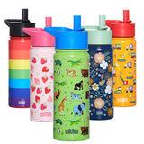 Wild Animals 18 oz Steel Water Bottle