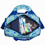 Confetti Blue Overnighter Duffel Bag