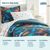 Dinosaur Land Cotton Bed in a Bag