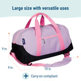 Lilac Overnighter Duffel Bag