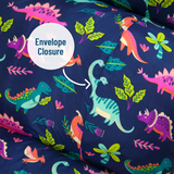 Darling Dinosaurs Microfiber Pillow Lounger