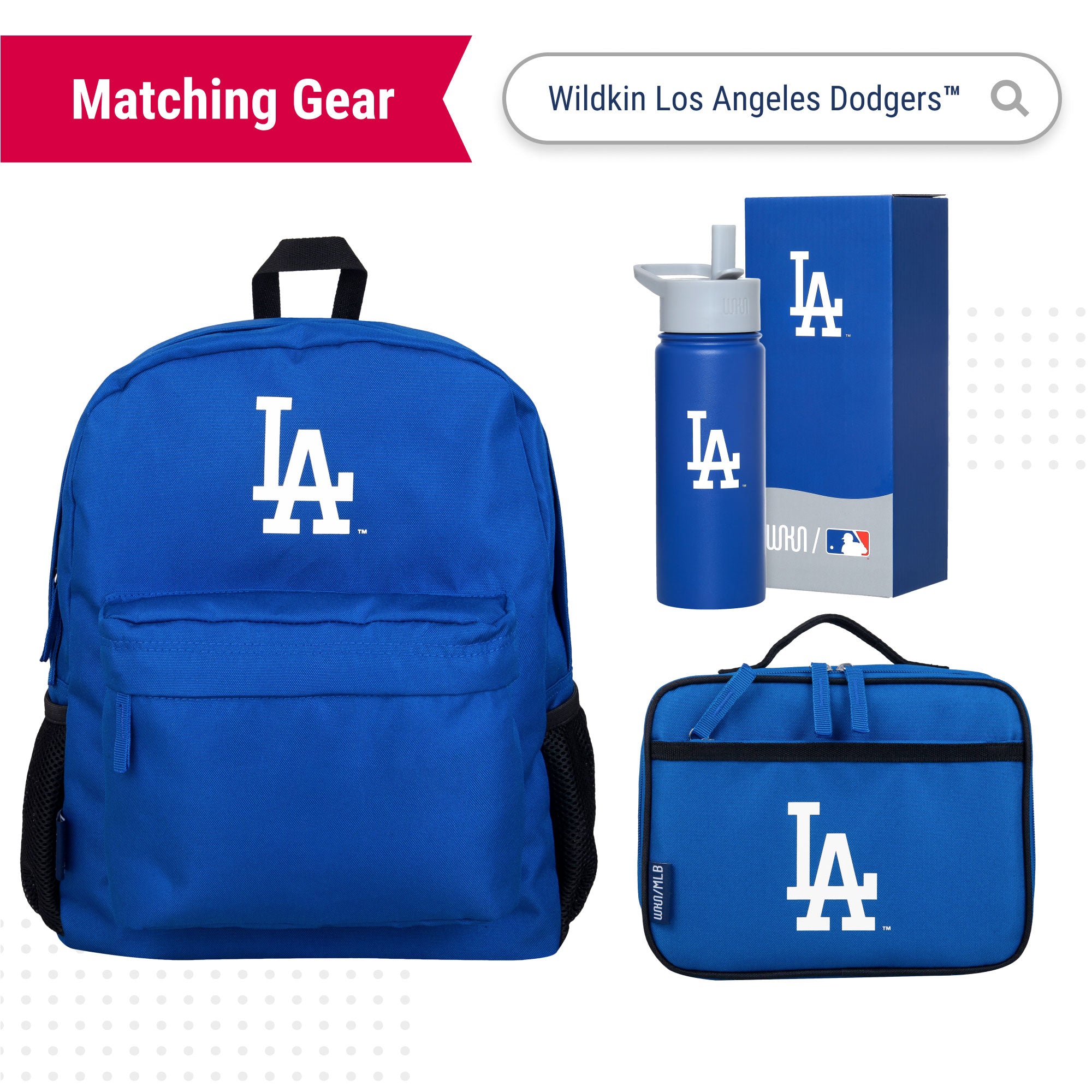 Los Angeles Dodgers™ Steel Water Bottle