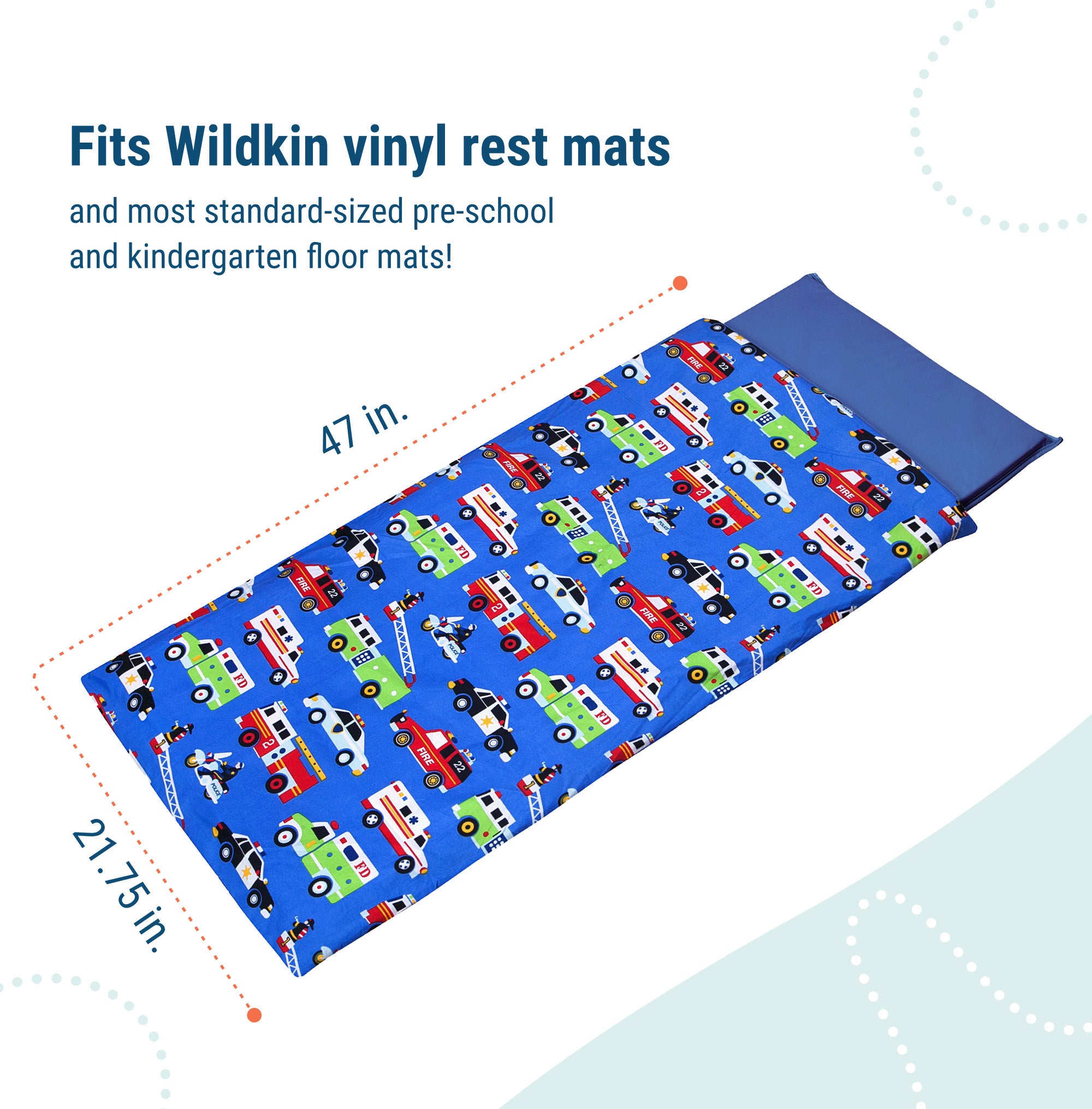 Heroes Microfiber Rest Mat Cover