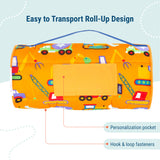 Under Construction Microfiber Kids Nap Mat