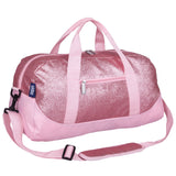 Pink Glitter Overnighter Duffel Bag