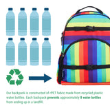 Rainbow Stripe ECO rPET Next Gen Backpack - 18L