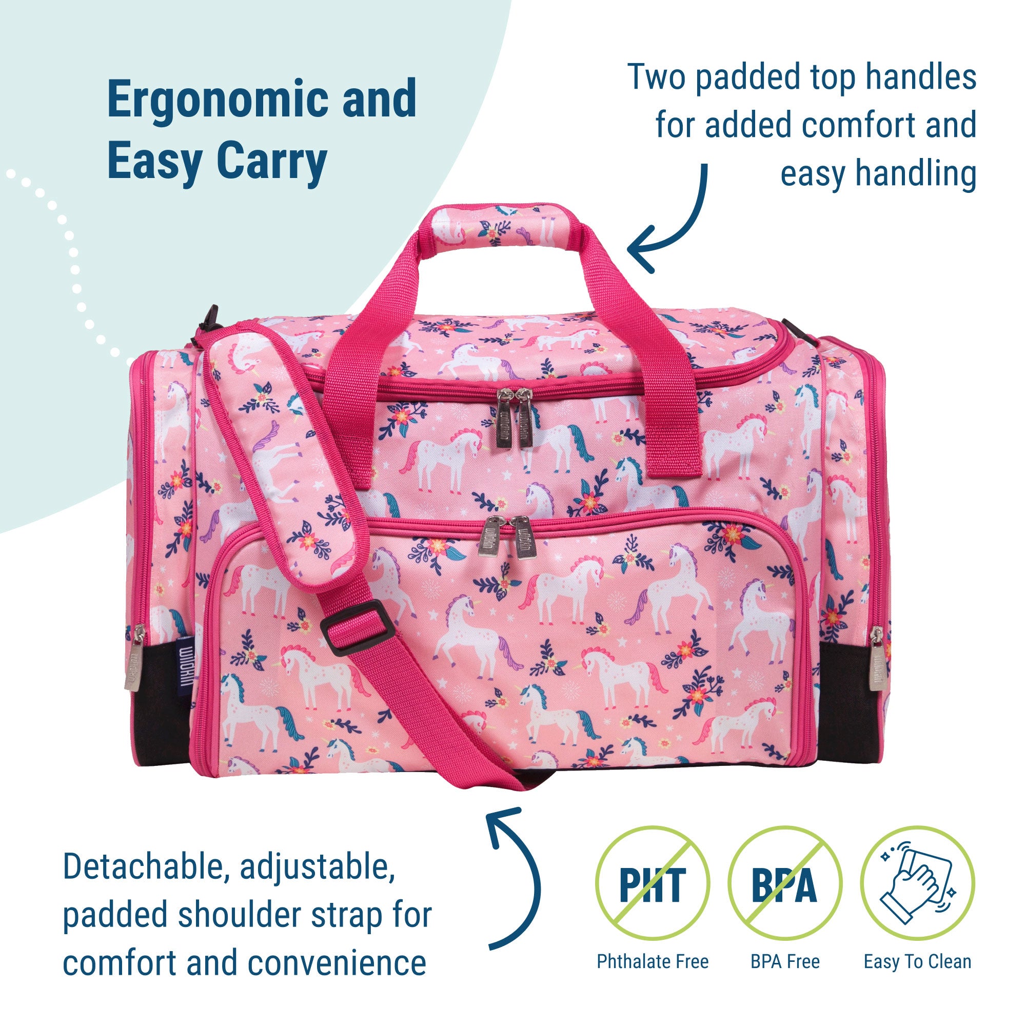 Magical Unicorns Weekender Duffel Bag