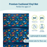 Jurassic Dinosaurs Vinyl Rest Mat