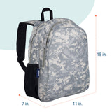 Digital Camo 15 Inch Backpack