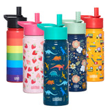 Jurassic Dinosaurs 18 oz Steel Water Bottle