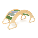 Wooden Arch Climber - Camo Green Colors