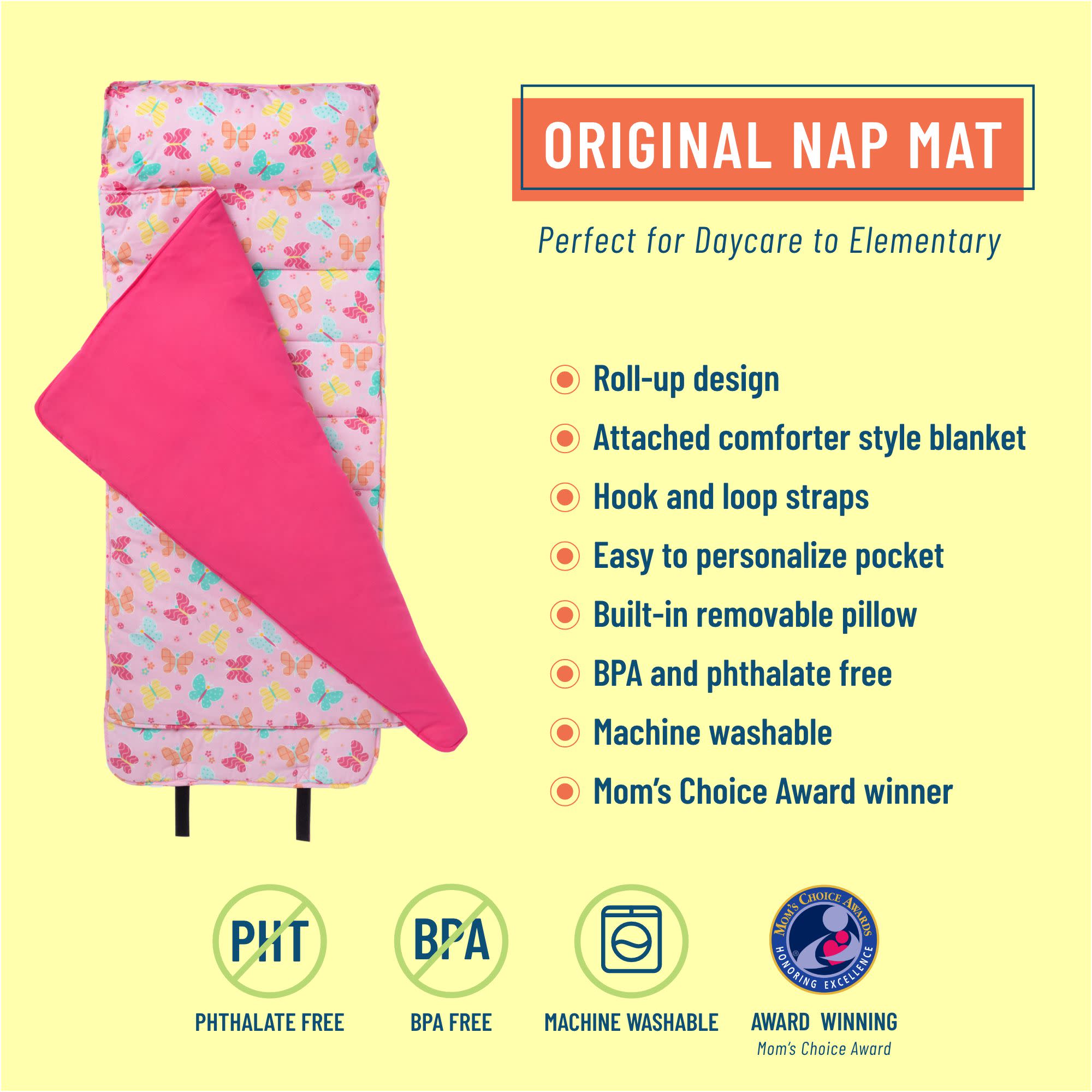 Butterfly Garden Original Nap Mat