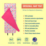 Butterfly Garden Blue Original Nap Mat