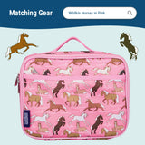 Horses in Pink 16 Inch Backpack