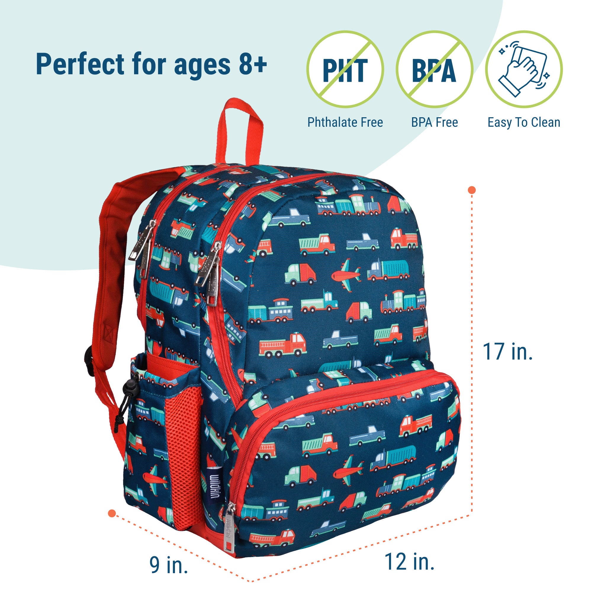 Transportation 17 inch Backpack