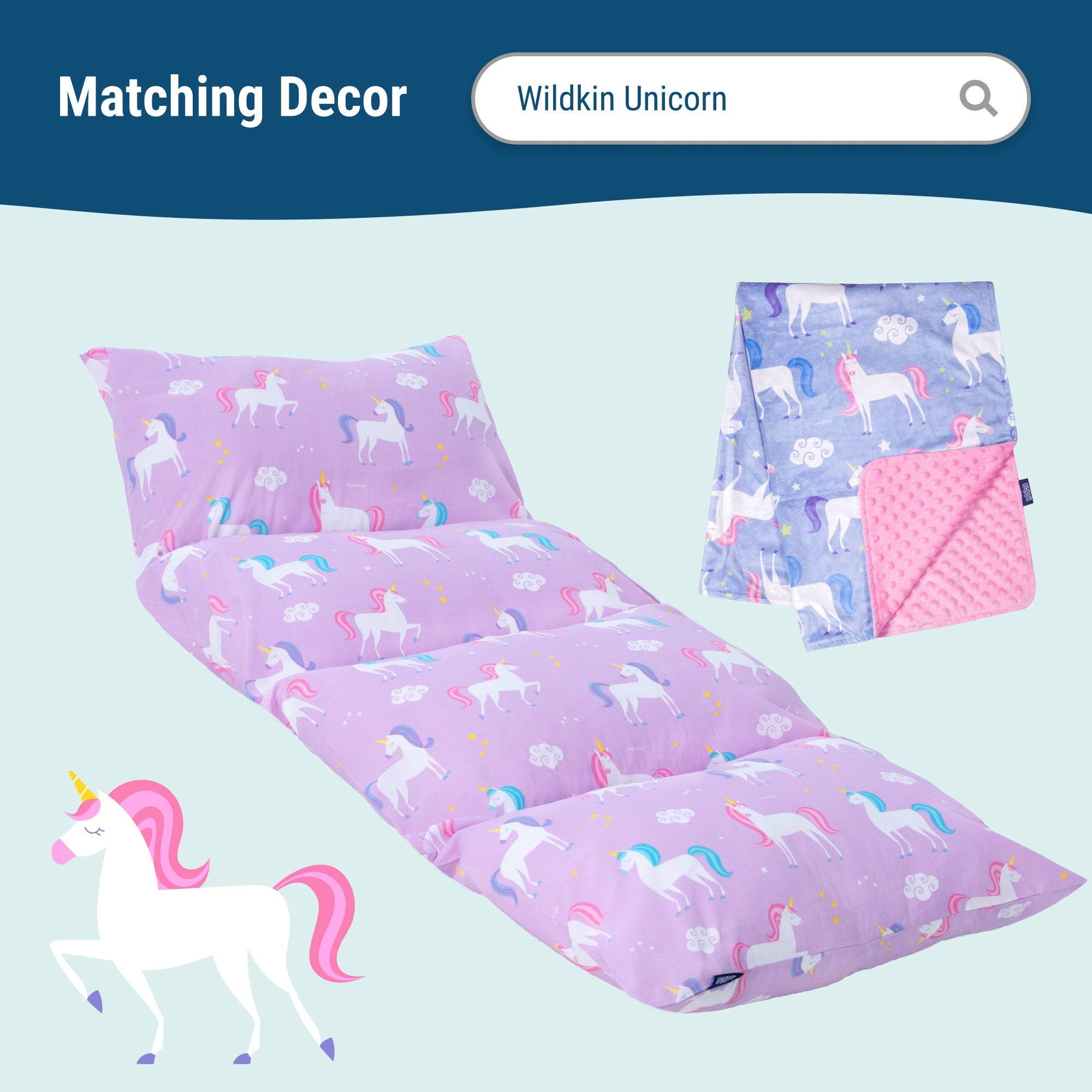 Unicorn 100% Cotton Sheet Set - Twin