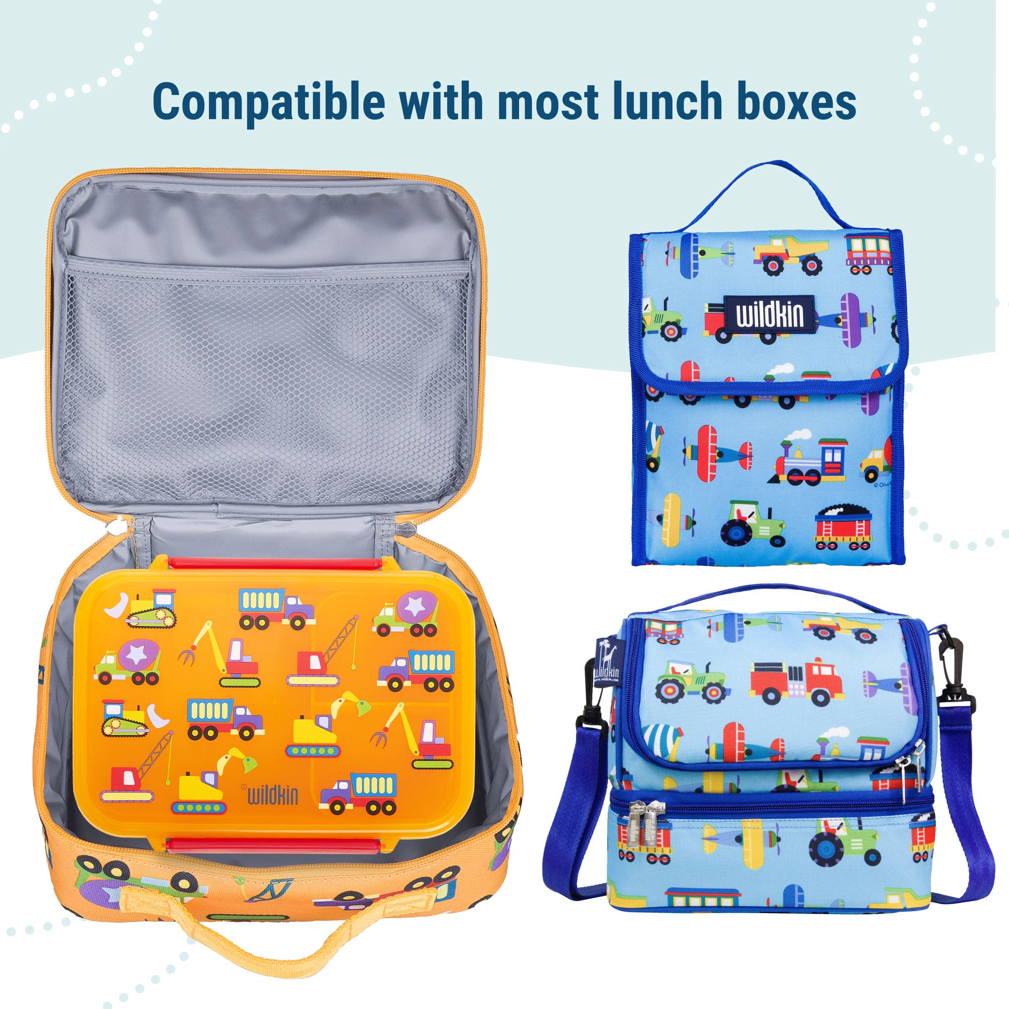 Under Construction Reusable Food Container Bento Box
