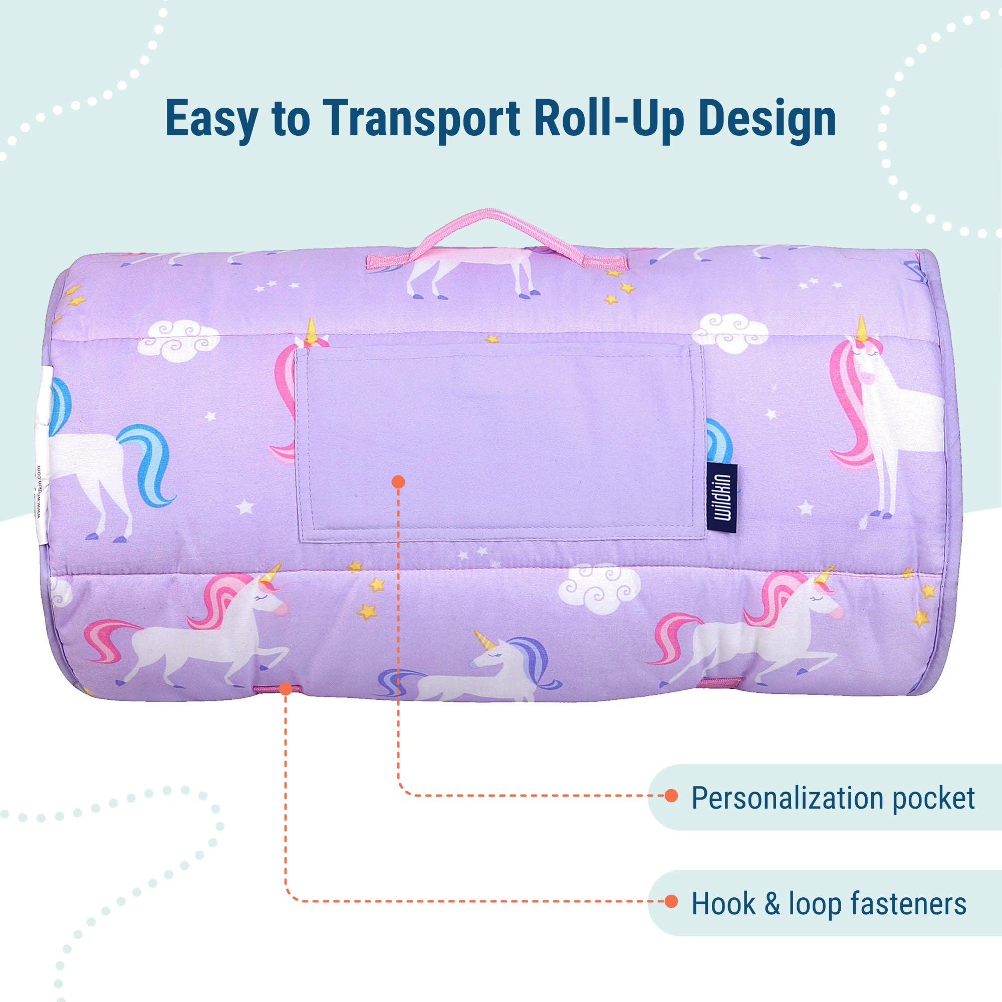 Unicorn Microfiber Kids Nap Mat