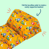 Under Construction Microfiber Pillow Lounger