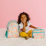 Confetti Peach 15 Inch Backpack