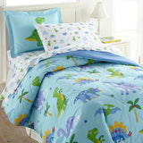 Dinosaur Land 100% Cotton Pillowcase - Standard