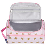 Pink and Gold Stars Toiletry Bag